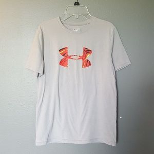 《Under Armour》Boy's Gray T-shirt